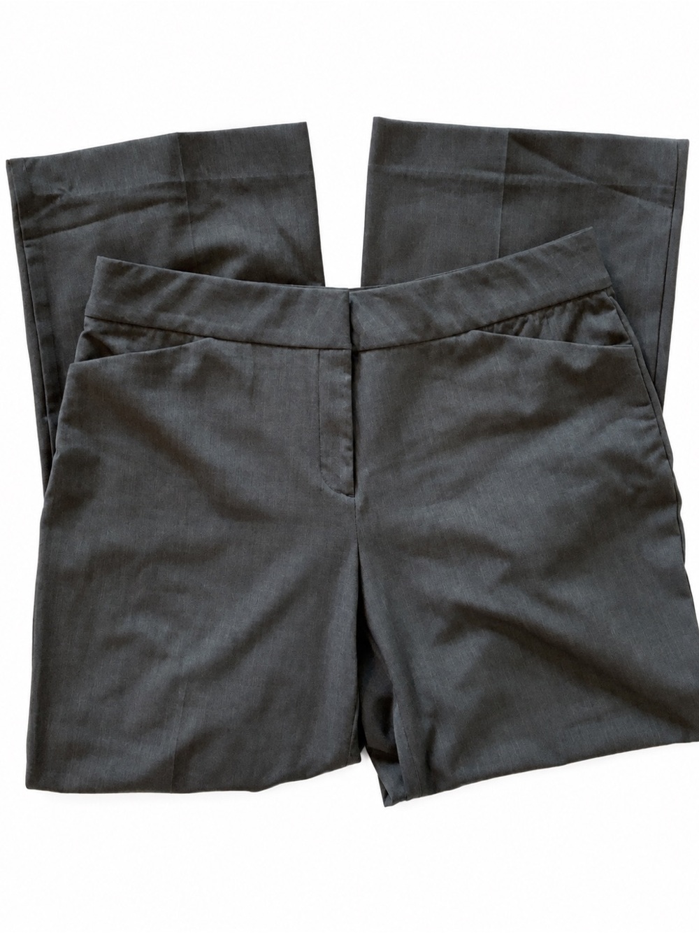 Dana Buchman Charcoal Gray Dress Pants Size 12 Straight Leg
